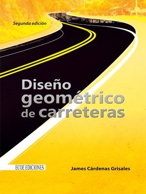 cover image of Diseño geométrico de carreteras